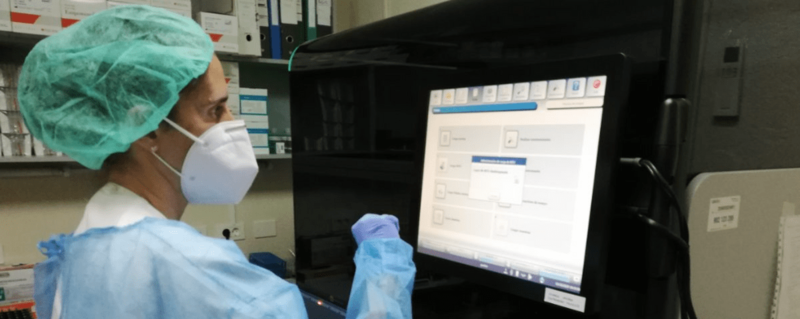 Imagen de archivo de unas pruebas de diagnóstico de viruela del mono / TA